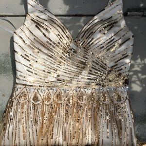 Above the knee banquet/prom dress